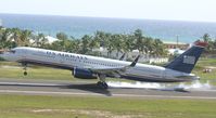 N938UW @ TNCM - Us air landing at tncm