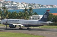 N941UW @ TNCM - just landed at tncm and rolling out
