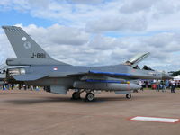 J-881 @ EGVA - General Dynamics F-16AM Fighting Falcon J-881 Royal Netherlands Air Force
