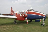 G-AHRI @ WINTHORPE - De Havilland DH-104 Dove 1B. At Newark Air Museum, Winthorpe, UK in 1996. - by Malcolm Clarke