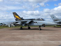 ZE734 @ EGVA - Panavia Pa200 Tornado F3 ZE734/JU Royal Air Force with a very nice tail