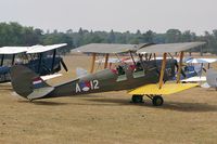 PH-TYG @ WOBURN - De Havilland DH-82A Tiger Moth II. As A-12 of the Netherlands Air Force. At the De Havilland Tiger Moth Rally held in the grounds of Woburn Abbey. - by Malcolm Clarke