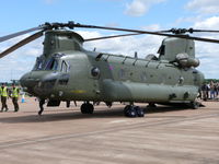 ZA707 @ EGVA - Boeing-Vertol CH-47D Chinook HC2 ZA707 Royal Air Force
