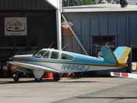 N4852J @ CCB - Pulled into Foothill Aircraft Sales and Service - by Helicopterfriend