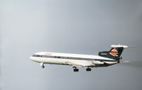 G-AWZW @ PIK - Trident Three of British European Airways at Prestwick in March 1973. - by Peter Nicholson