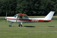 OO-HFE @ EBDT - landing at Diest for the Old-timer fly-in.