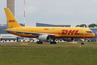 G-BIKF @ EGNX - Taxiing out for departure. - by MikeP