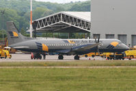 LX-WAT @ EGNX - Loading up & shortly to taxi for departure. - by MikeP