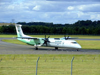 LN-WDE @ EGPH - LN-WDE Arriving at EDI,First photo in database - by Mike stanners