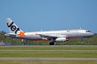 VH-VQS @ YBBN - Airbus A320-232 [2515] (Jetstar Airways) Brisbane-International~VH 18/03/2007. Just touching down. - by Ray Barber