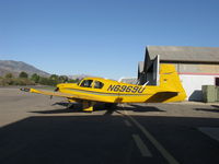 N6969U @ SZP - 1964 Mooney M20E SUPER 21, Lycoming O&VO-360 200 Hp - by Doug Robertson