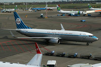PH-BXA @ EHAM - KLM retro colours B738W