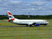 G-DOCN @ EGPH - British airways B737-436 Arriving at EDI From LGW - by Mike stanners