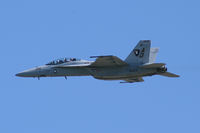 166467 @ AFW - Super Hornet Demo at the 2009 Alliance Fort Worth Airshow