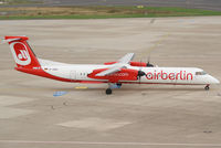 D-ABQI @ DUS - Air Berlin (LGW) De Havilland Canada DHC-8-402Q