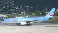 F-HBIL @ TNCM - Corsair on the tarmac preping for parking - by SHEEP GANG