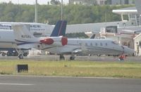 N312AL @ TNCM - Laerjet park at the private parking - by Daniel Jef