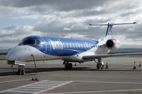 G-RJXH @ EGNV - Embraer EMB-145EP at Durham Tees Valley Airport, UK. - by Malcolm Clarke