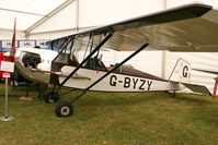G-BYZY @ EGTB - Exhibitor at Aero Expo 2009. - by MikeP