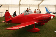 G-IIJC @ EGTB - Exhibitor at Aero Expo 2009. - by MikeP