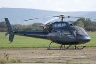 G-OLCP @ EGNV - Eurocopter AS-355N Ecureil ll at Durham Tees valley Airport. - by Malcolm Clarke