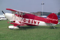 G-BSHY @ EGTC - EAA Acro Sport 1 at the 1994 PFA Rally held at Cranfield. - by Malcolm Clarke