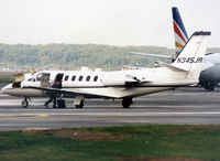 N345JR @ LFBO - Parked at the General Aviation area... - by Shunn311