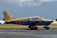 G-BFSY @ EGBP - Piper PA-28-181 Archer II [28-7890200] Kemble~G 10/07/2004. Seen at the PFA Fly in 2004 Kemble UK. - by Ray Barber