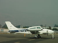 N67CM @ POC - Parked in Transient Parking at Brackett - by Helicopterfriend