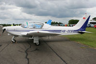 HB-DCB @ EGSX - Visitor to the 2009 Air Britain fly-in. - by MikeP