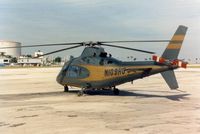 N109HG @ KSPG - Agusta A.109 at St.Petersburg in November 1987. - by Peter Nicholson