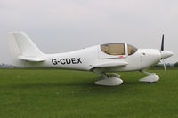 G-CDEX @ FISHBURN - Europa at Fishburn Airfield, UK in 2005. - by Malcolm Clarke