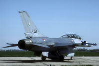 J-261 @ EHLW - This close one could get to the 322 sqn holding point in the farm fields near the village of Marssum. Since the new ring road was constructed this spot is well within the fences. - by Joop de Groot