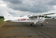 G-ARNP @ EGSX - Visitor to the 2009 Air Britain fly-in. - by MikeP