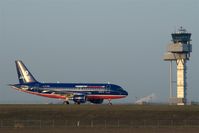 D-AHIK @ EDDP - Taxiing to rwy 08R - by Holger Zengler