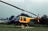 N969YC @ RDG - This JetRanger II was present at the 1976 Reading Airshow. - by Peter Nicholson