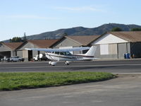 N97172 @ SZP - 1984 Cessna 172P SKYHAWK II, Lycoming O-320-D2J 160 Hp, liftoff Rwy 22 - by Doug Robertson