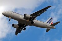 F-GKXH @ EGLL - Airbus A320-214 [1924] (Air France) Home~G 29/08/2009. Seen on approach 27R. - by Ray Barber