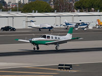 N9233Z @ KSMO - N9233Z arriving on RWY 21 - by Torsten Hoff