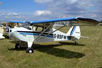 G-BSFW @ EGBP - Piper PA-15 Vagabond [15-273] Kemble~G 09/07/2004. Seen at the PFA Fly in 2004 Kemble UK. - by Ray Barber