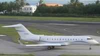 N989RJ @ TNCM - Jet Speed N989RJ taxing to holding point A