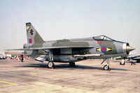 XR753 @ EGXE - English Electric Lightning F6 preserved at RAF Leeming. - by Malcolm Clarke