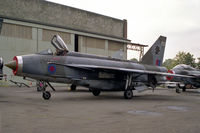 XS898 @ EGTC - English Electric Lightning F6 at Cranfield Airport in 1988. - by Malcolm Clarke