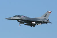 87-0368 @ AFW - Landing at the 2009 Alliance Fort Worth Airshow - by Zane Adams