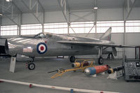 WG760 @ EGWC - English Electric Lightning P1A at the Aerospace Museum, RAF Cosford. - by Malcolm Clarke