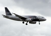 N529NK @ DTW - Spirit A319 - by Florida Metal