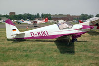 D-KIKI @ EGTC - Fournier RF.3.  At the Popular Flying Association Rally held at Cranfield in 1994. - by Malcolm Clarke