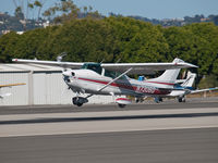 N7306Q @ KSMO - N7306Q arriving on RWY 21 - by Torsten Hoff