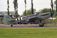 WB271 @ EGSX - Fairey Firefly AS.5 from RNAS Yeovilton and seen at Airshow Europe, North Weald in 1992. - by Malcolm Clarke