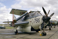 XG797 @ EGSU - Fairey Gannet ECM6 at the Imperial War Museum, Duxford. - by Malcolm Clarke